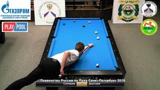 Dzuskaev vs Solovyov Championship of pool Russia 10-ball