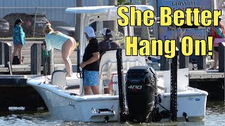 She Better Hang On! | Black Point Marina | Miami Boat Ramps | Broncos Guru | Wavy Boats