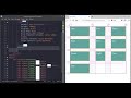 The justify-self property with CSS Grid layout