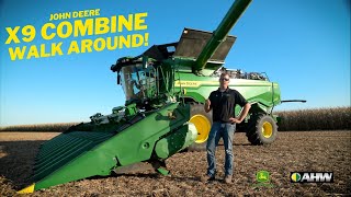 THE BEST John Deere X9 Combine Walk Around | AHW LLC