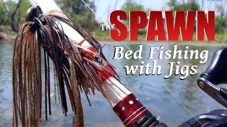 Bed Fishing with Jigs (Hat Cam Bass)