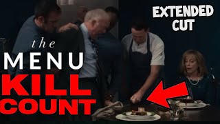 The Menu (2022) KILL COUNT 🍽🍽🍛🥩👨🏻‍🍳{Extended Cut}