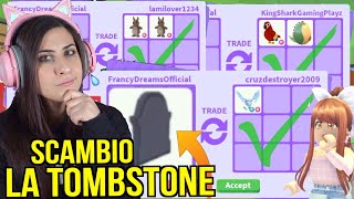 SCAMBIO la TOMBSTONE in server RICCHI: cosa ci OFFRIRANNO? 😱 ROBLOX ADOPT ME ITA By FrancyDreams