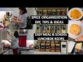 Indian Spice Cabinet Organization | Smart & Budget Friendly Ideas To Organize Small Kitchen Cabinet