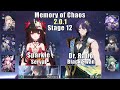 E0 Sparkle Serval & E0 Black Swan Dr Ratio | Memory of Chaos 12 2.0.1 3 Stars | Honkai: Star Rail