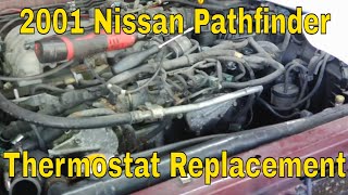 2001 Nissan Pathfinder Thermostat Replacement