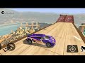 extreme mega ramp car stunt 3d crazy racing tracks simulator driving android gameplay