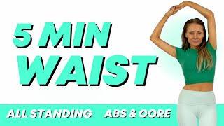 Ab Workout for Women - All Standing - Waist Exercises - Tone your Abs and Shape your Waist