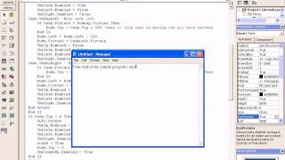 How to use arrow keys with Visual BASIC 6