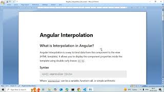 Angular 19 Tutorial (Part 7) | Interpolation Explained with Examples | Angular 19 Tutorial #7 🚀
