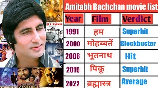 Amitabh Bachchan  movies name list l Amitabh Bachchan movie verdict l Part 2