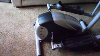 Sunny Health and Fitness Magnetic Elliptical Machine Trainer SF-E905