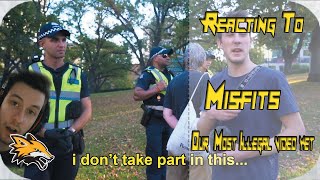 Reacting to Misfits our most illegal video yet