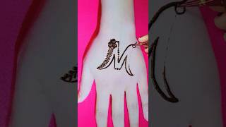 M alphabet mehndi tattoo | M name henna tattoo | beautiful tattoo #shorts #viral #short