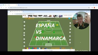 PREVIA PARTIDO ESPAÑA VS DINAMARCA