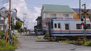 関東鉄道常総線　寺田2踏切