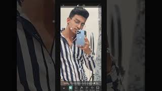 Change any phone to iphone in PicsArt app || mirror click iphone 13 pro photo editing