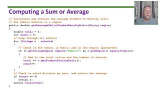 AP Computer Science A - Topic 4.10 - Part 1: Implementing ArrayList Algorithms