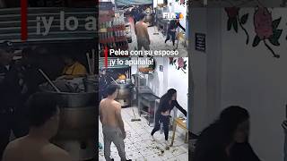 Pelea en la CDMX pudo terminar en tragedia | Intentó apuñalar a su esposo.