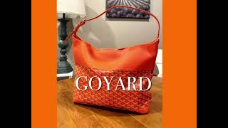 Goyard GOYARDINE HOBO bag