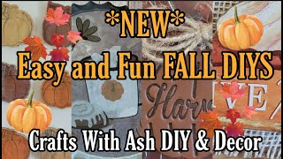 *NEW* Dollar Tree must try FALL DIYS| Easy and Festive