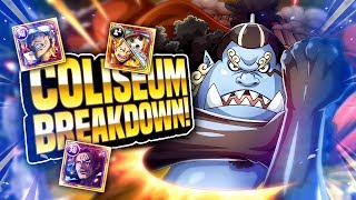 COLISEUM JINBE! Stages 1 - 3 Playthrough! (ONE PIECE Treasure Cruise)