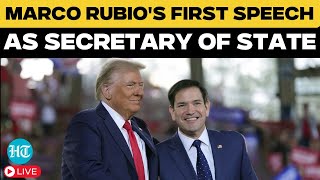 LIVE | Marco Rubio’s First Speech As Secretary of State | Donald Trump | US News Live