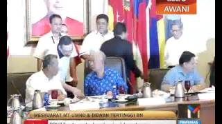 Mesyuarat MT UMNO \u0026 Dewan Tertinggi BN