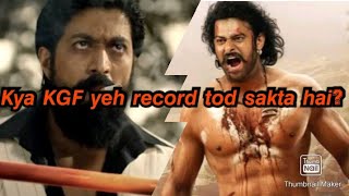 Can KGF chapter 2 beat bahubali 2 hindi box office record?