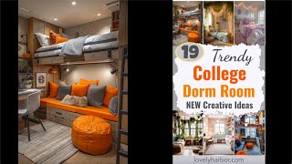 19 Trendy College Dorm Room Ideas NEW