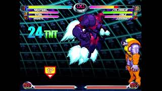 MvC2 - Sentinel Refly Combo (60FPS Test)