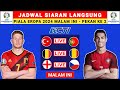 JADWAL SIARAN LANGSUNG PIALA EROPA 2024 MALAM INI - SABTU 22 JUNI 2024 - EURO 2024 LIVE RCTI