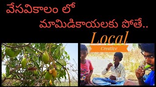 వేసవికాలం లో మామిడికాయలకు పోతే..||village comedy||Local Creative||