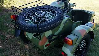 2019 Woodland Camouflage GearUp 2WD Sidecar Motorcycle