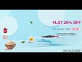 flat 25% off