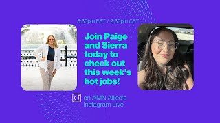 Hot Jobs with Paige and Sierra!