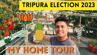 MY HOME TOUR || LAST VLOG 😢 KAILASHAHAR || TRIPURA ELECTION 2023