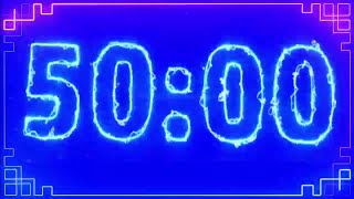 Electric Timer ⚡ 50 Minutes Countdown Timer With Music⚡ ⚡ ⚡