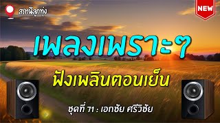 เพลงเพราะๆฟังเพลินตอนเย็น ชุดที่ 72 | เอกชัย ศรีวิชัย