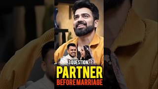 3 question partners before marriage Raj samani business podcast video and  ramnaresh podcast