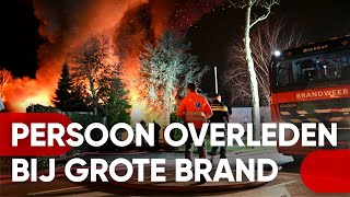 29-01-2023 Schellinkhout - grote brand