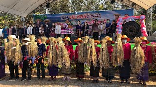 งานประเพณีอิสาน นอนลาน ตีข้าว วิถีชาวโนนทอง อ.เกษตรสมบูรณ์ จ.ชัยภูมิ