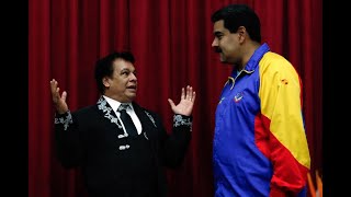 Juan Gabriel le canta las Mañanitas a Nicolás Maduro
