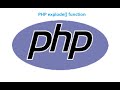 explode() function in php