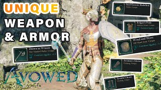 How to get UNIQUE Armor and Weapon EARLY ► Avowed