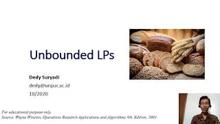 Week5.3 Simplex Algorithm (Unbounded)