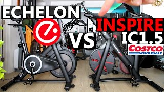 Inspire IC1.5 vs Echelon EX15 / Echelon CONNECT SPORT bike - Which is better?