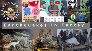 Earthquakes in turkey 🇹🇷  Sad News