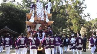 平成２３年度　錦織神社祭礼　本宮　宮入　錦織