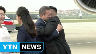 日 언론, 김정은 공항 영접에 \